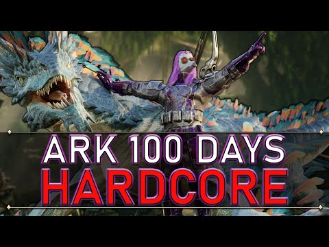 I Survived 100 Days On Aberration In Hardcore ARK Survival Evolved