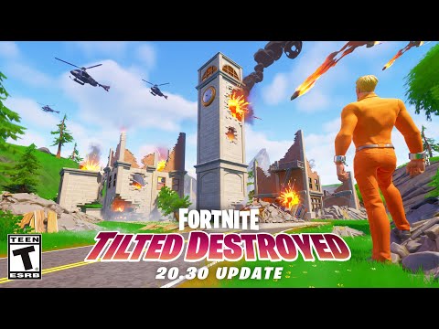 20 SECRETS In Fortnite's TILTED DESTROYED Update