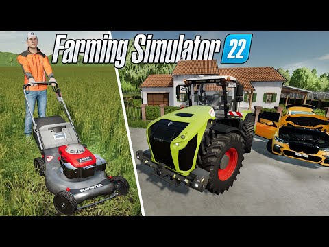 24 HOURS with $0,00 on a Flat Map  … ep. 1🚜Farming Simulator 22