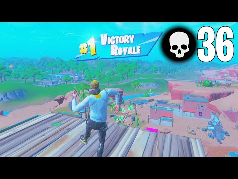 36 Elimination Solo vs Squads Win Full Gameplay Fortnite Chapter 3 Season 2 (PS4 Controller)
