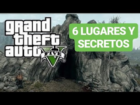 6 UBICACIONES y LUGARES SECRETOS en el Grand Theft Auto V