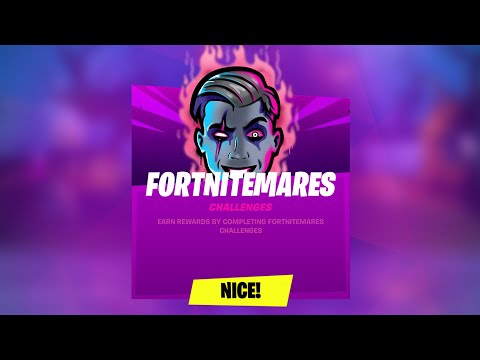 ALL FORTNITEMARES CHALLENGES IN FORTNITE SEASON 4 CHAPTER 2