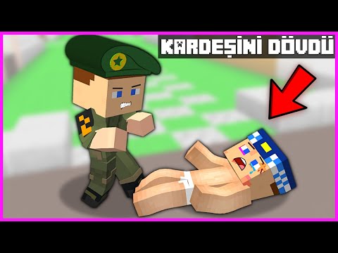 BEBEK ASKER, BEBEK POLİSİ DÖVDÜ! 😱 – Minecraft