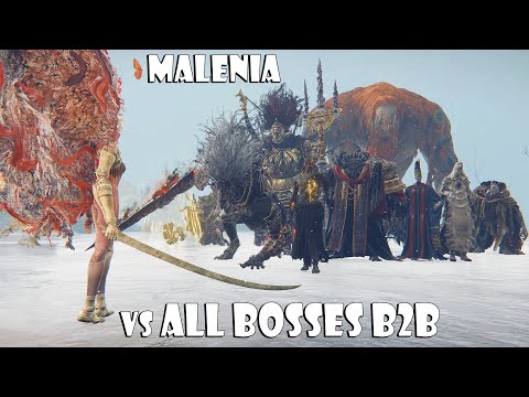 Can Malenia Defeat ALL Main Story Bosses Back to Back? – Elden Ring
