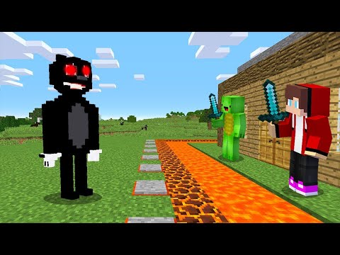Cartoon Cat vs Security House – Minecraft