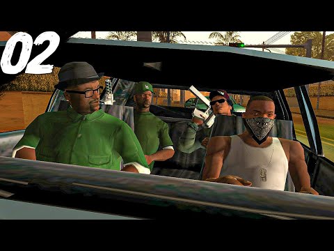 CJs FIRST FIRST DRIVE BY – Grand Theft Auto San Andreas – Part 2