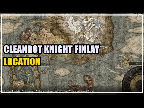 Cleanrot Knight Finlay Location Elden Ring