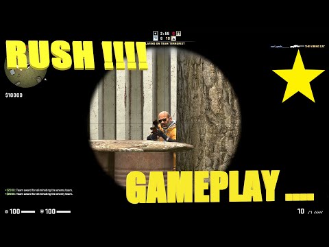 Counter-Strike: Global Offensive – Gameplay (PC UHD) [1080p60FPS] RUSHING WITH RANDOM GUNS
