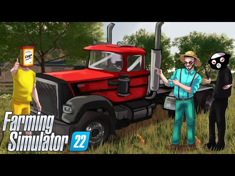ВОТ ТЕПЕРЬ ЗАЖИВЕМ! ПОДНЯЛИСЬ НА ЗЕРНЕ И КУПИЛИ КРУТОЙ ГРУЗОВИК! УГАР В FARMING SIMULATOR 22
