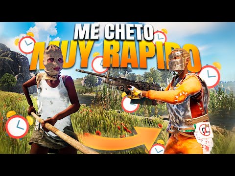 De TIESO a FULL HQ y LR en 15 MINUTOS – RUST – Gameplay español
