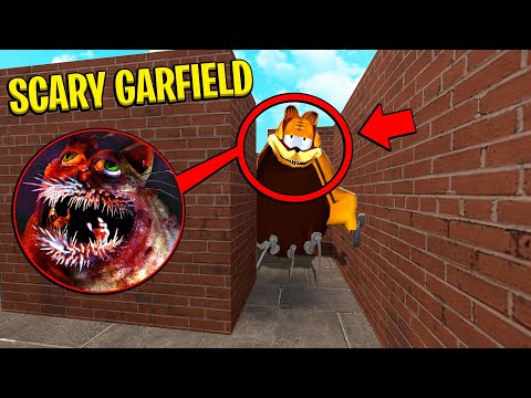 Do NOT Enter This SCARY GARFIELD MAZE… (SCP-3166) – Garry's Mod Gameplay