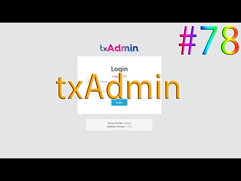 【FiveM】txAdmin #78