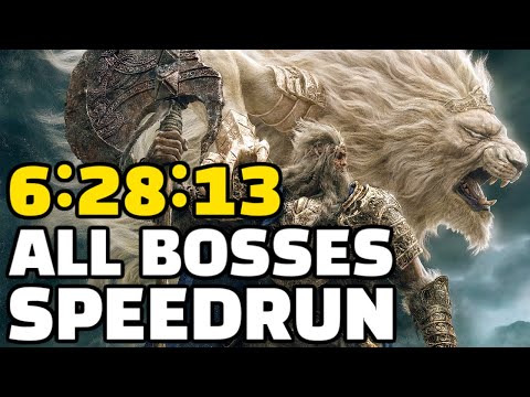 Elden Ring ALL 165 BOSSES SPEEDRUN in 6:28:13
