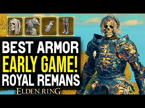Elden Ring HOW TO GET THE BEST ARMOR *EARLY GAME* – Royal Remains Armor Set