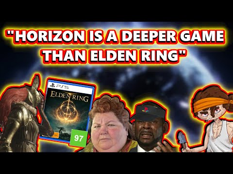 "Elden Ring Is Overrated And Horizon Forbidden West Is Better" Says This Salty PlayStation Fanboy