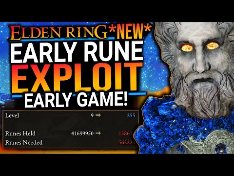 Elden Ring – Up to 50 MILLION RUNES Early Game! Rune Exploit! NEW! Skip! Level Up Fast! No AFK Farm!