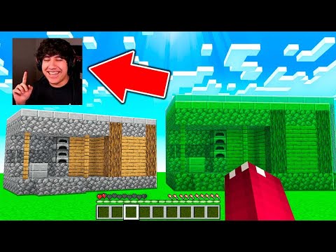 ENGAÑO a YOUTUBERS con un MOD TRAMPOSO 😱 RAPTOR y SPARTA MINECRAFT BUILD TUBER