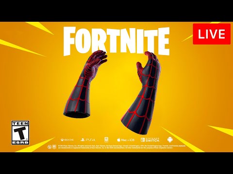 🔴 [LIVE] *NEW* FORTNITE UPDATE! (MILES MORALES)