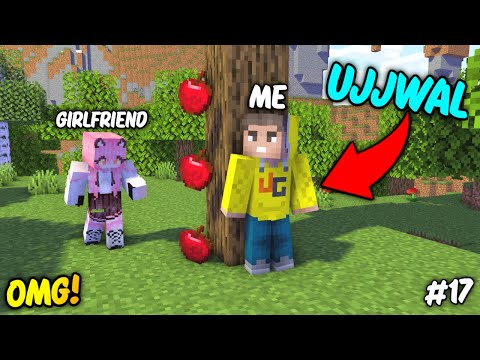 😲 i Became TechnoGamerz To Troll My Cute Girlfriend in Minecraft | Hindi | #17