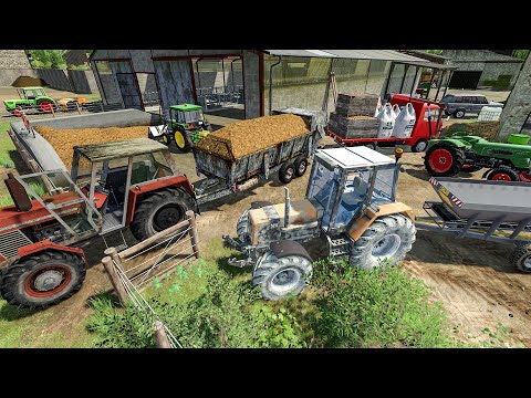 Farming Simulator 22 à l'ancienne | tracteur rouillé, epandage de chaux, nouveau tuk-tuk
