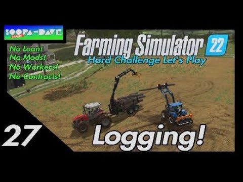 Farming Simulator 22 FS22 – Logging