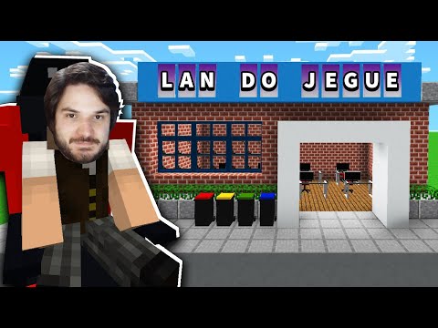 FIQUEI MUITO RICO ABRINDO UMA LAN HOUSE NO MINECRAFT!