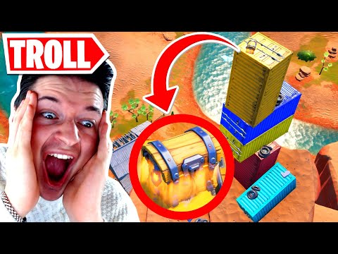 FORTNITE CI HA TROLLATI CON QUESTA CHEST IMPOSSIBILE DA APRIRE!
