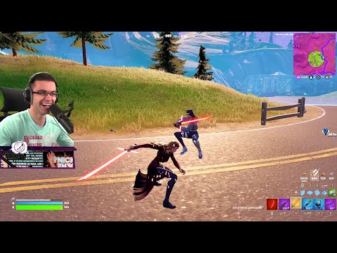 Fortnite kids do actually respect the Jedi Way