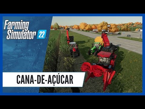 GAMEPLAY | Plantando e Colhendo Cana-de-açúcar no FS22 | FARMING SIMULATOR 22