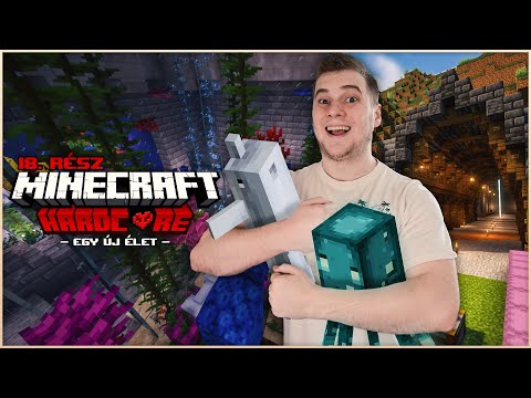 GAZDAG AKVÁRIUM🐠 és nagy ÉPÜLÉSEK👷🏻 | MINECRAFT: HARDCORE – 18. rész