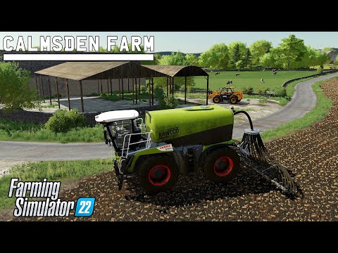 Getting The Slurry On The Stubble ! Ep9 | Calmsden Farm | Farming Simulator 22