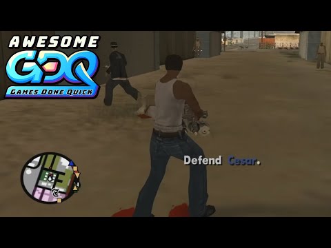 Grand Theft Auto: San Andreas by Reset in 4:02:04 – AGDQ2020