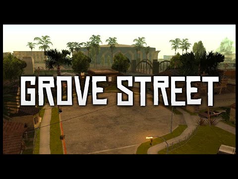 Grand Theft Auto – San Andreas Grove Street vs GTA V Grove Street! (GTA)
