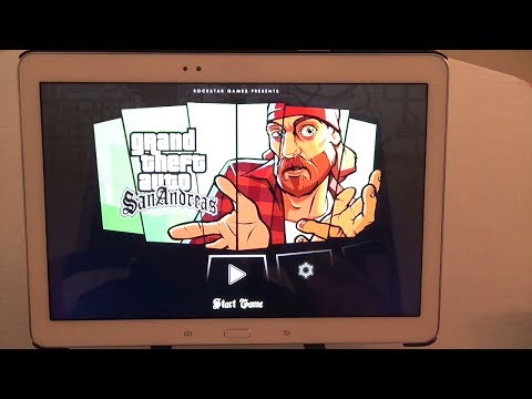 Grand Theft Auto: San Andreas on Android Tablet Hands On