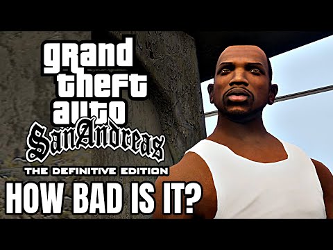 Grand Theft Auto San Andreas Remaster vs Original Graphics – HOW BAD IS IT? [4K]
