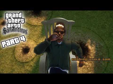 Grand Theft Auto: San Andreas Walkthrough W/ Graphic Mods Part 4 – Ryder is HIGH (PC)