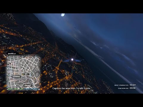 Grand Theft Auto V jet vs mk2 stand your ground