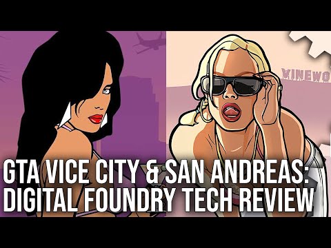 Grand Theft Auto Vice City + San Andreas Definitive Editions – PS5 vs Xbox Series X/S Tested!