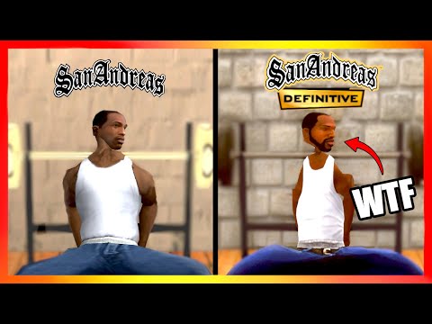 GTA San Andreas (Definitive Edition) is EMBARRASSING
