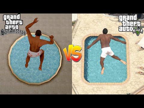 GTA San Andreas Vs GTA 5 Parte 2