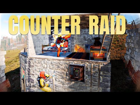 HAGO un COUNTER RAID a un CLAN  – RUST – Gameplay español