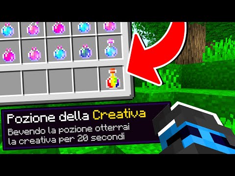 HO BEVUTO LA POZIONE DELLA CREATIVA SU MINECRAFT – ITA