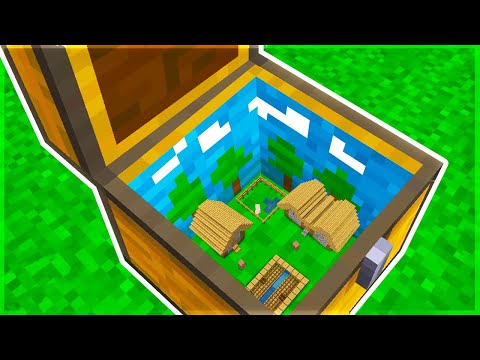 HO TROVATO un VILLAGGIO DENTRO UNA CHEST in MINECRAFT!!