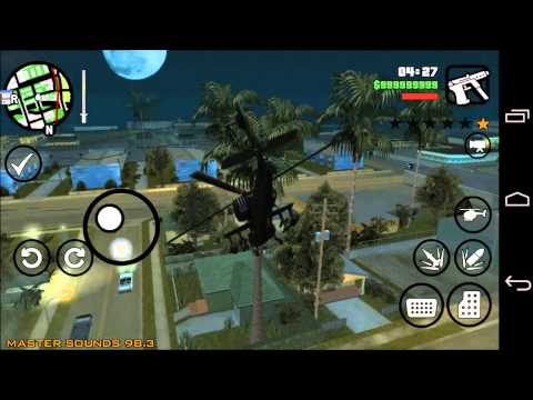 How to cheat on Grand Theft Auto San Andreas for Android GTA