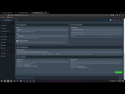 How to create a server in Pterodactyl Panel