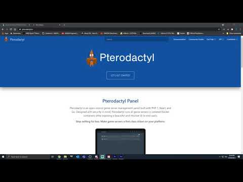 How to install the Pterodactyl Panel and Wings Version 1.X