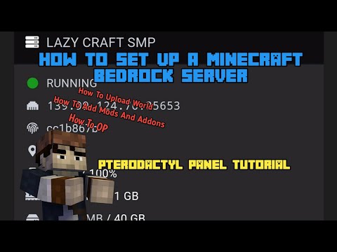 How To Set Up A Minecraft Bedrock Server – Pterodactyl Panel In Tagalog