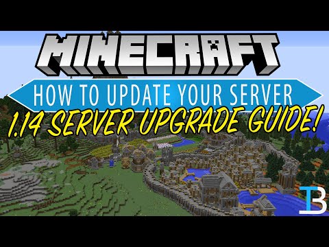 How To Update A Minecraft Server 1.14+ (Change The Version of Your Minecraft Server!)