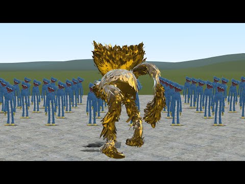I BECAME NEWEST GOLDEN HUGGY WUGGY!! Garry's Mod [Poppy Playtime]