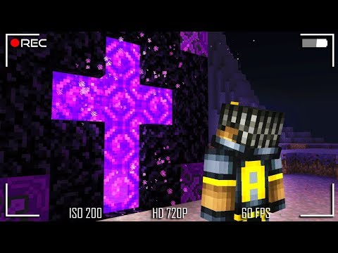 I found a scary cross portal that lead to a new minecraft boss… *3 Headed Ghast*